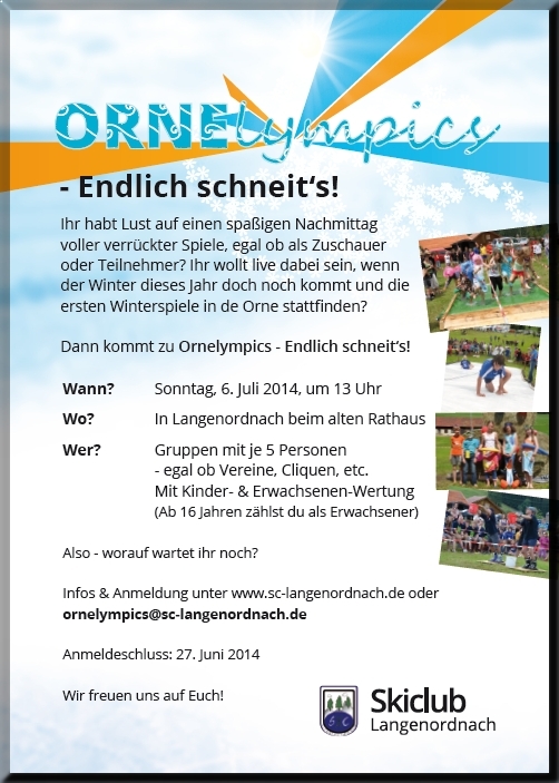 Ornelympics