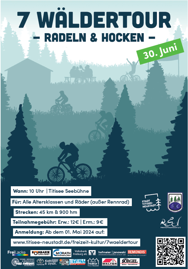 Plakat 7 Wäldertour
